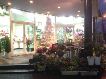 「フローリストしはら」　（福岡県八女市）の花屋店舗写真1